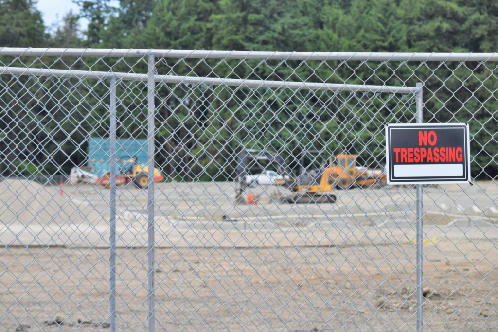 Temporary Fencing in Port Moody